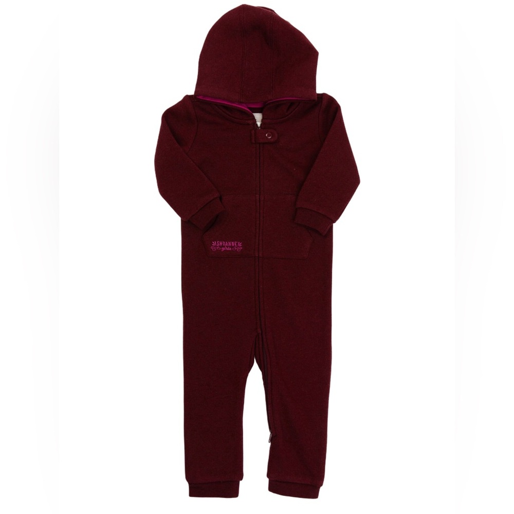 SHYANNE INFANT GIRLS' HOODED COVERALLS 12 month